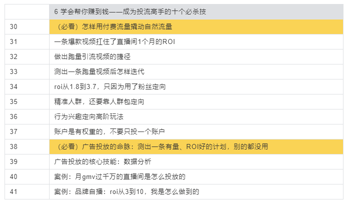 千川roi上不来?这门巨量千川课程一次性解决你的千川广告投流问题-三里屯信息流
